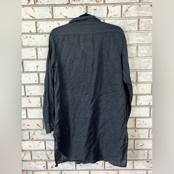 CP Shades | Jane Linen Oversized Button Down - Picture 8 of 8